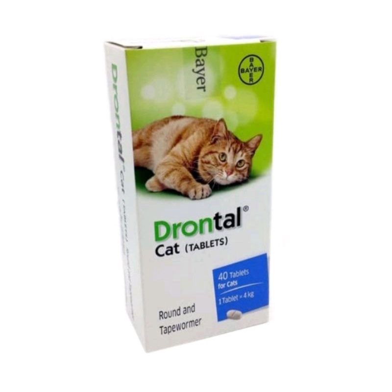 Drontal Cat - Obat Cacing Kucing 1 Tablet