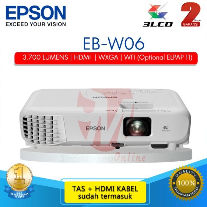Projector Epson EB-W06 Termurah