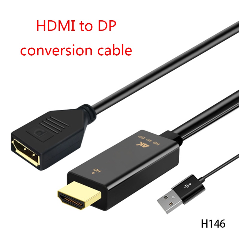 Kabel Converter Adapter btsg to DP DisplayPort 4K Untuk PC TV Monitor