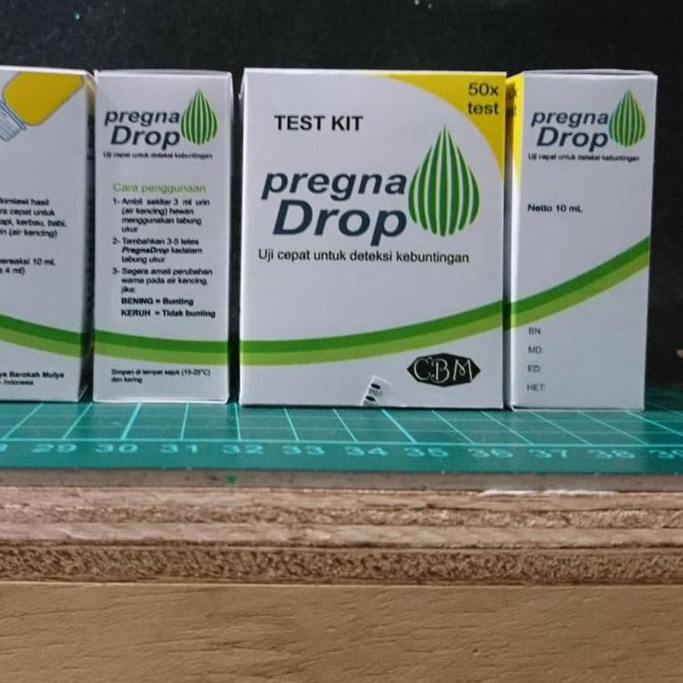 ❂ Pregna Drop Test Kit Deteksi Kebuntingan Hewan Ternak ۝