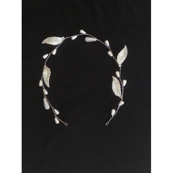 bando mutiara mahkota mutiara pengantin