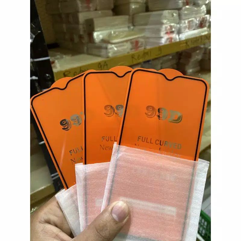 Oppo A52 A92 A54 A55 Tempered Glass Full Anti Gores Full Kaca