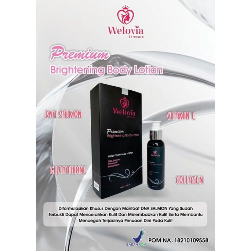 ✨NAGIHI✨ WELOVIA LOTION PEMUTIH WITH DNA SALMON / HB PEMUTIH PREMIUM/ LOTION KOREA