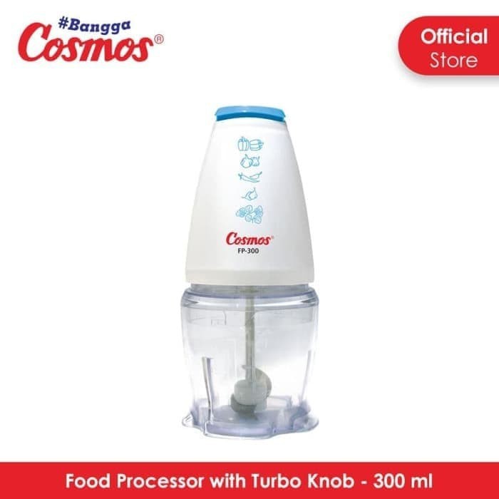 COSMOS Chopper Mini 300 ml / Food Processor FP 300 - Garansi Resmi 1 Tahun