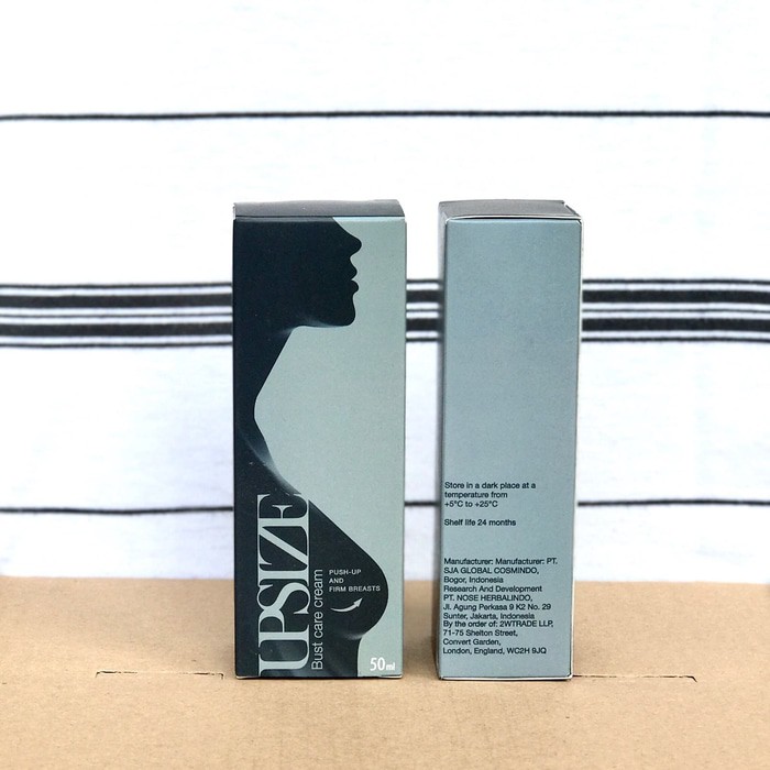 Yang Terlaris  UpSize bust care cream - Krim Pembesar Payudara - ORIGINAL (BPOM) Terbatas