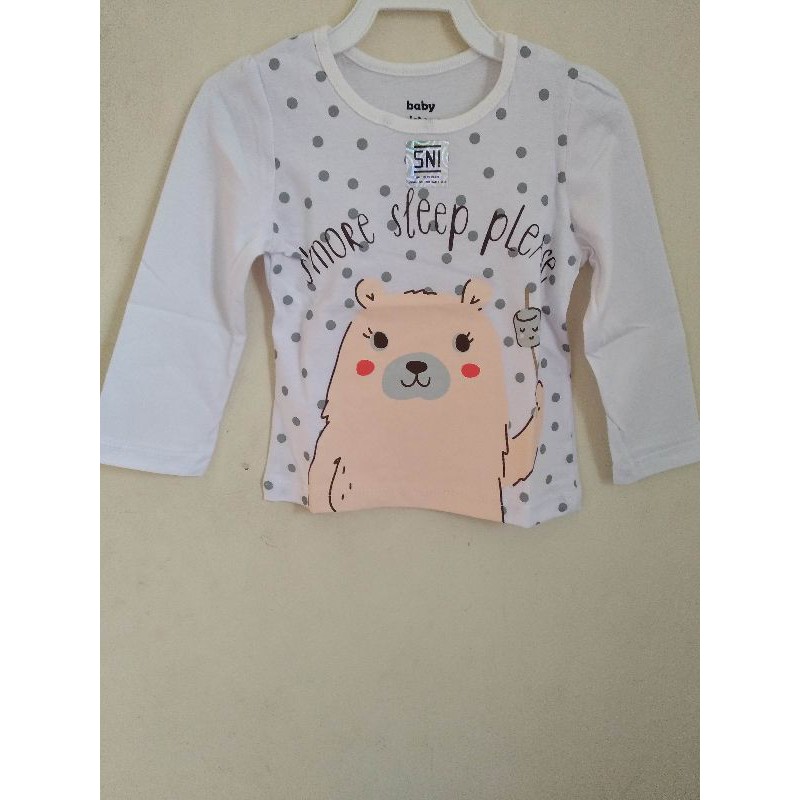 Kaos baby Victory cewek umur 1tahun