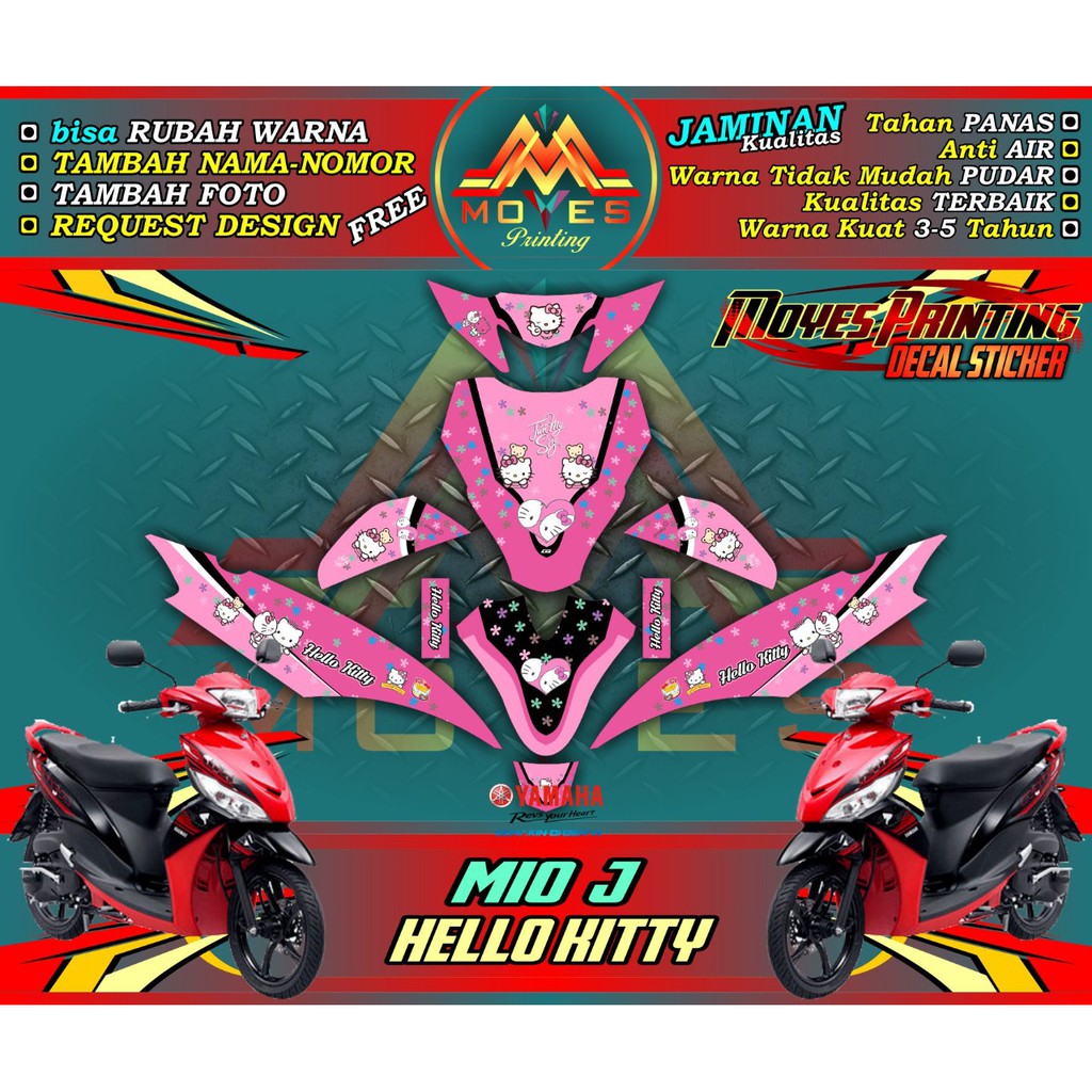 stiker motor mio j decal stiker motor mio j stiker mio j full body decal mio j full body