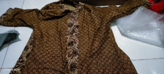 Best Seller Gamis Bolero Genes Ori By Batiek Solo / Gamis Batik Cardi Lepasan Katun Halus Etnik