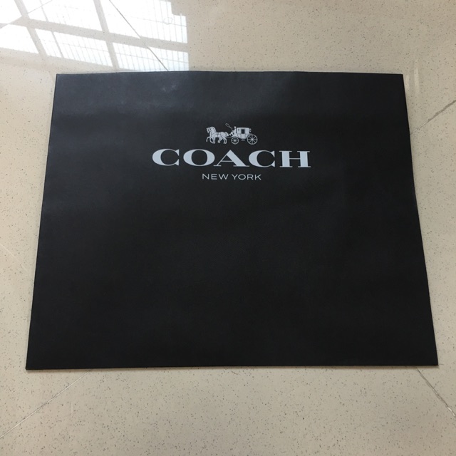 Paper bag coach original bennet small