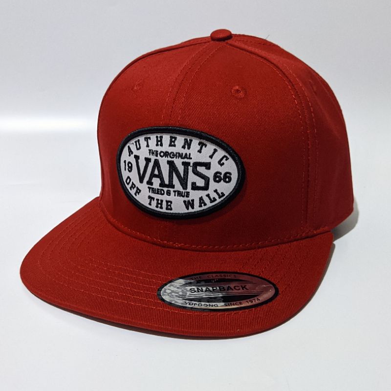Topi Snapback Vans Of The Wall Yupoong Hip hop rap Import