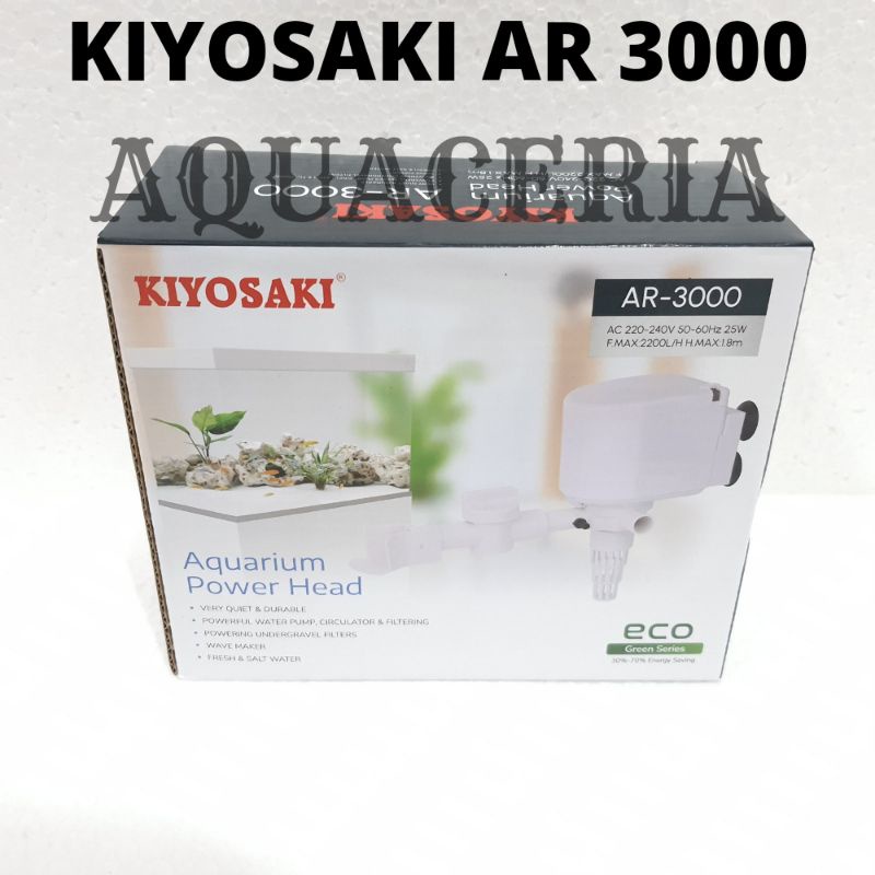 POMPA AQUARIUM KIYOSAKI AR 3000 POMPA CELUP AQUARIUM AQUASCAPE