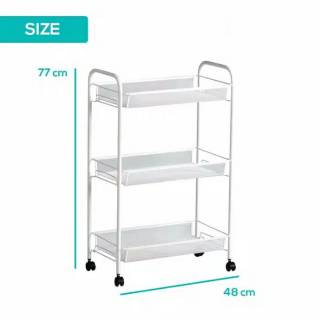 IKEA HORNAVAN Troli dengan Roda Rak serbaguna slim IKEA HORNAVAN Troli dengan Roda Rak serbaguna slim