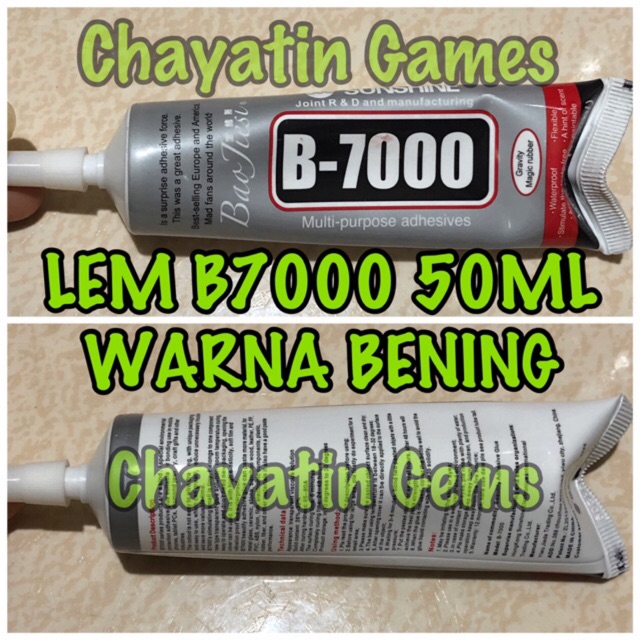 LEM TOUCHSCREEN / LCD HP / PONSEL B-7000 50ML WARNA BENING