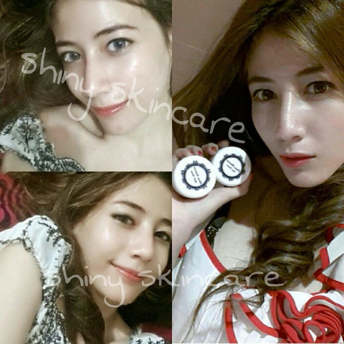 harga murah  Shiny Skincare whitening cream/ paket wajah bening klinik