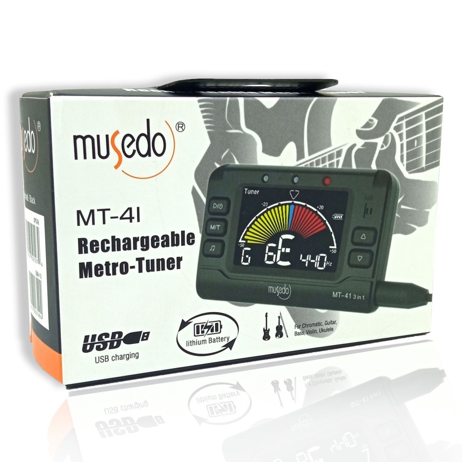 Musedo MT-41 Rechargeable Metronome Tuner