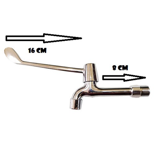 Kran Tembok Model Engkol Panjang / Kran Tembok Dokter