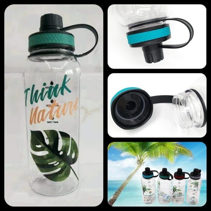 Botol minum 2Liter Think Nature / Botol Minum Sport Besar