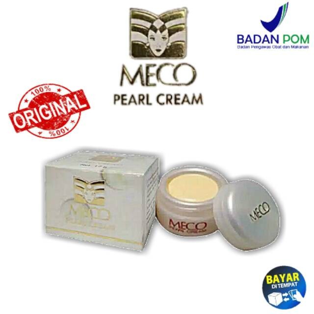 Meco pearl cream ASLI/ ORIGINAL