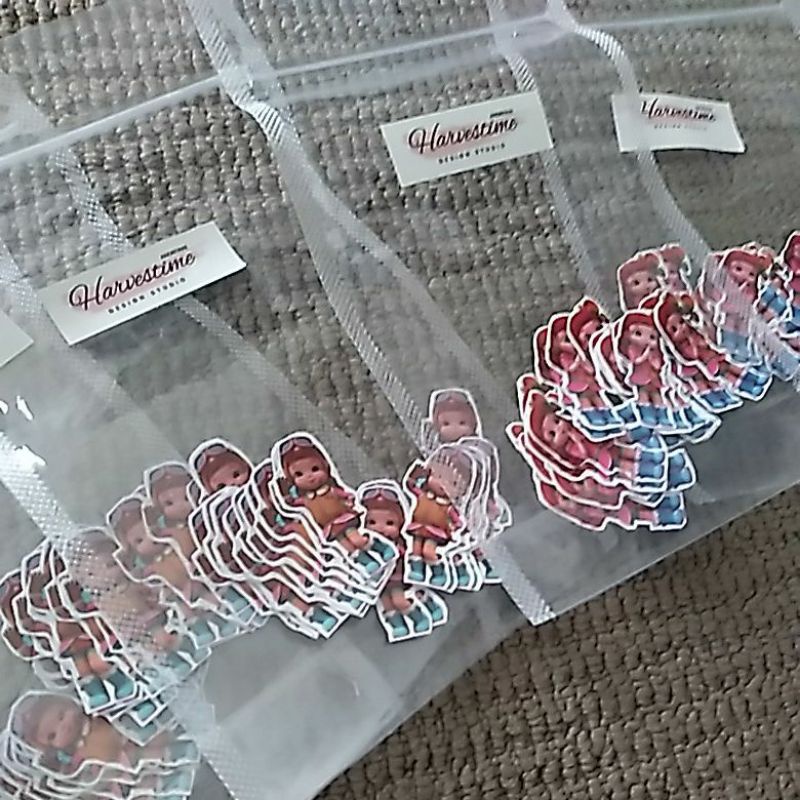 Cake Topper Rainbow Ruby 20pcs