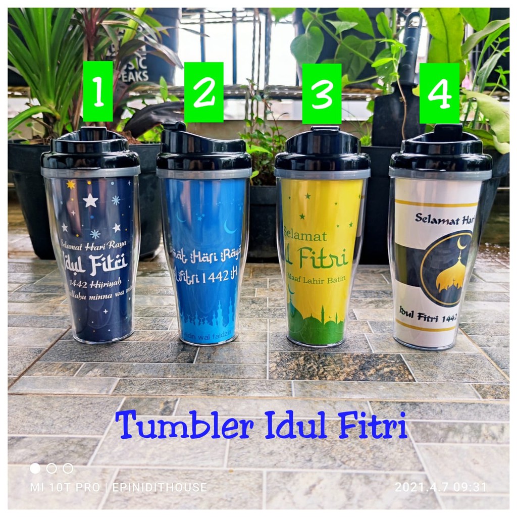 

Tumbler Idul Fitri Souvenir Gift Lebaran Parcel Hadiah Parcel Custom Nama