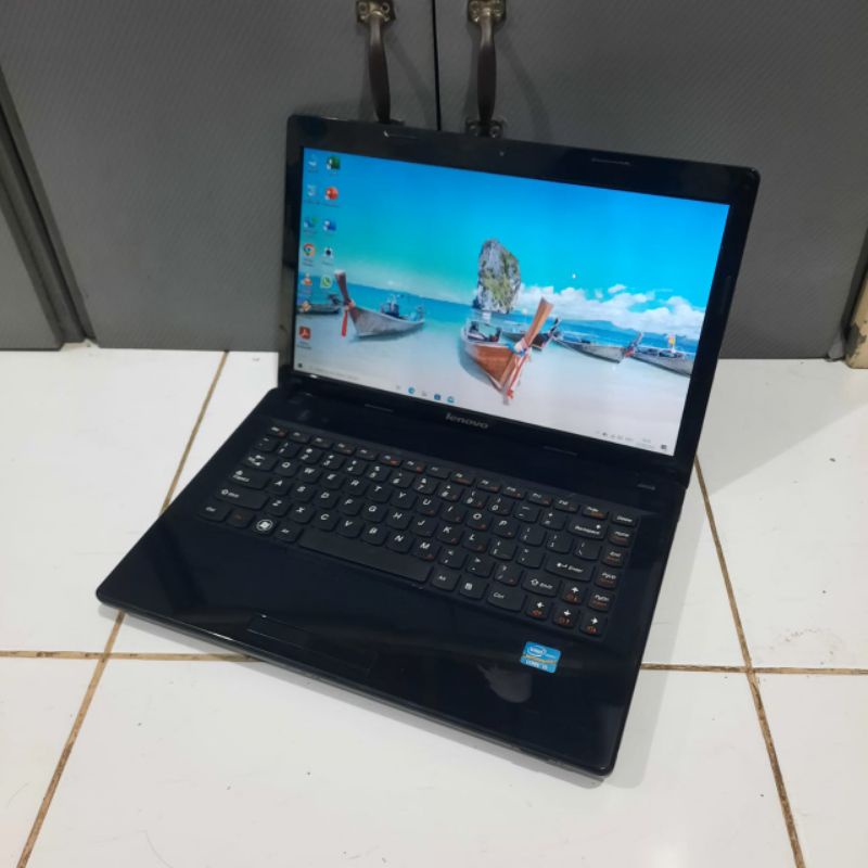 Laptop Lenovo G480 intel Core i5 Ram 4GB HDD 500GB Layar 14 inch Windows 10 Full aplikasi