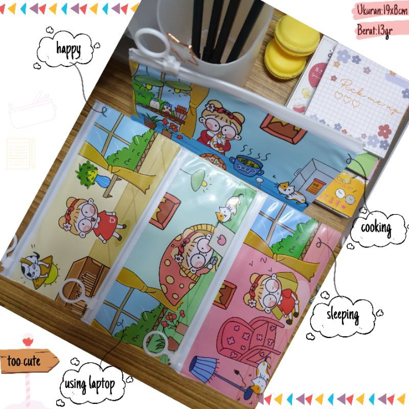 

Tempat Pensil Pulpen Pen Case Lucu TP01 - Doaejo