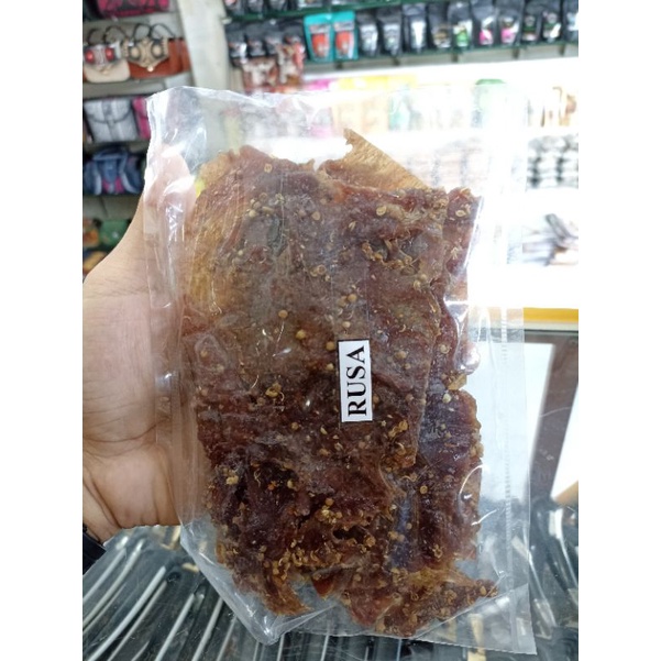 Dendeng rusa asli Aceh/dendeng rusa khas Aceh 200gr