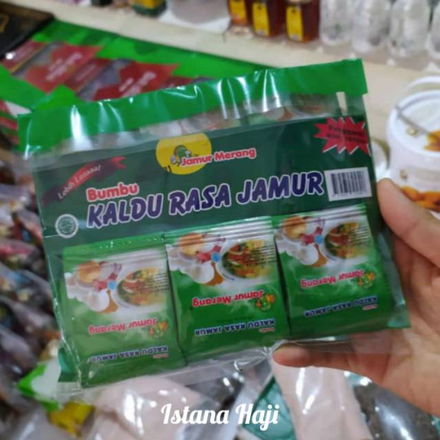 

Kaldu Alami Tanpa MSG Cap Jamur Merang Rasa Original [pack isi 30 sachet]