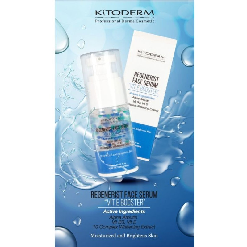 Kitoderm Regenerist Face Serum Vit E Booster