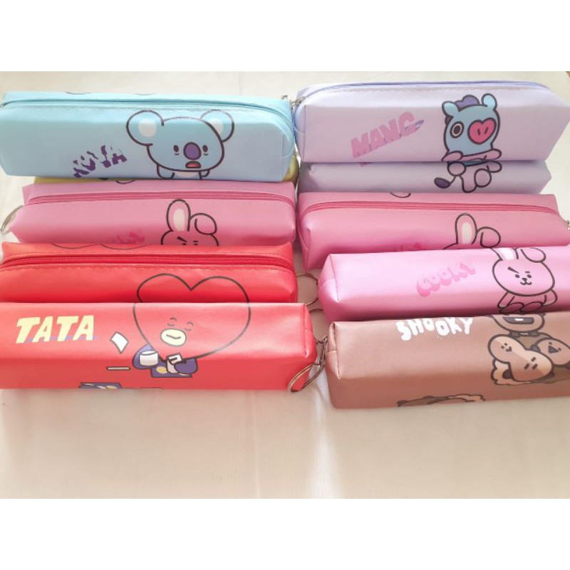 

Tempat Pensil BTS BT21 Balok, Wadah pensil kpop