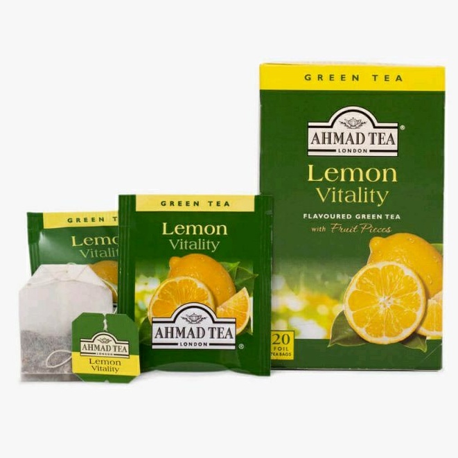 

AHMAD TEA Lemon Vitality 20 Teabags