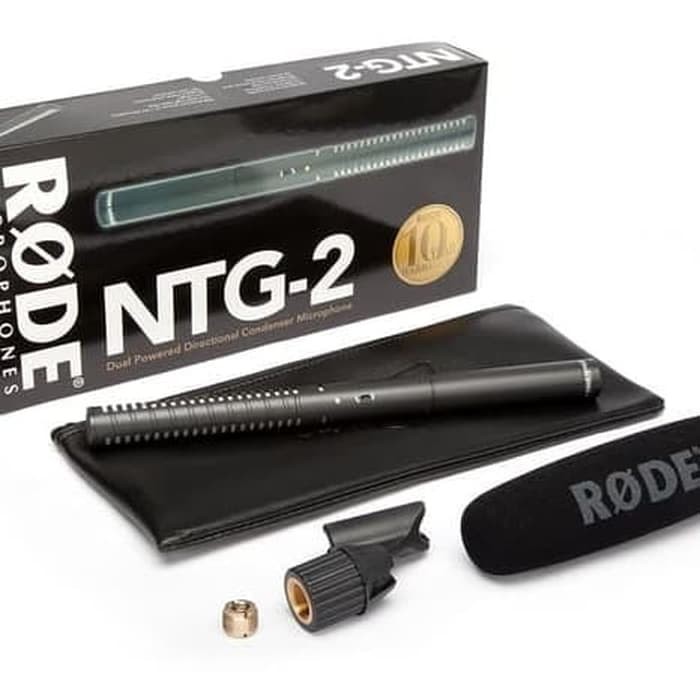 RODE NTG2 Microphone NTG 2 Mic Shotgun NTG-2 ( Panasonic EM2800 )