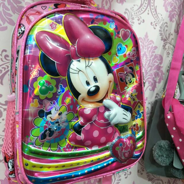 Tas anak tk/ tas murah / tas tsumtsun / tas anak sekolah /tas Disney /tas anak Import / tas nyala /l
