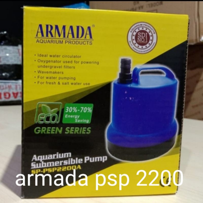 armada psp 2200 power head pompa celup air aquarium kolam