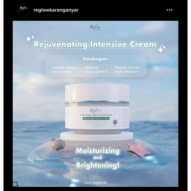 REGLOW ORI CREAM FLEK JERAWAT