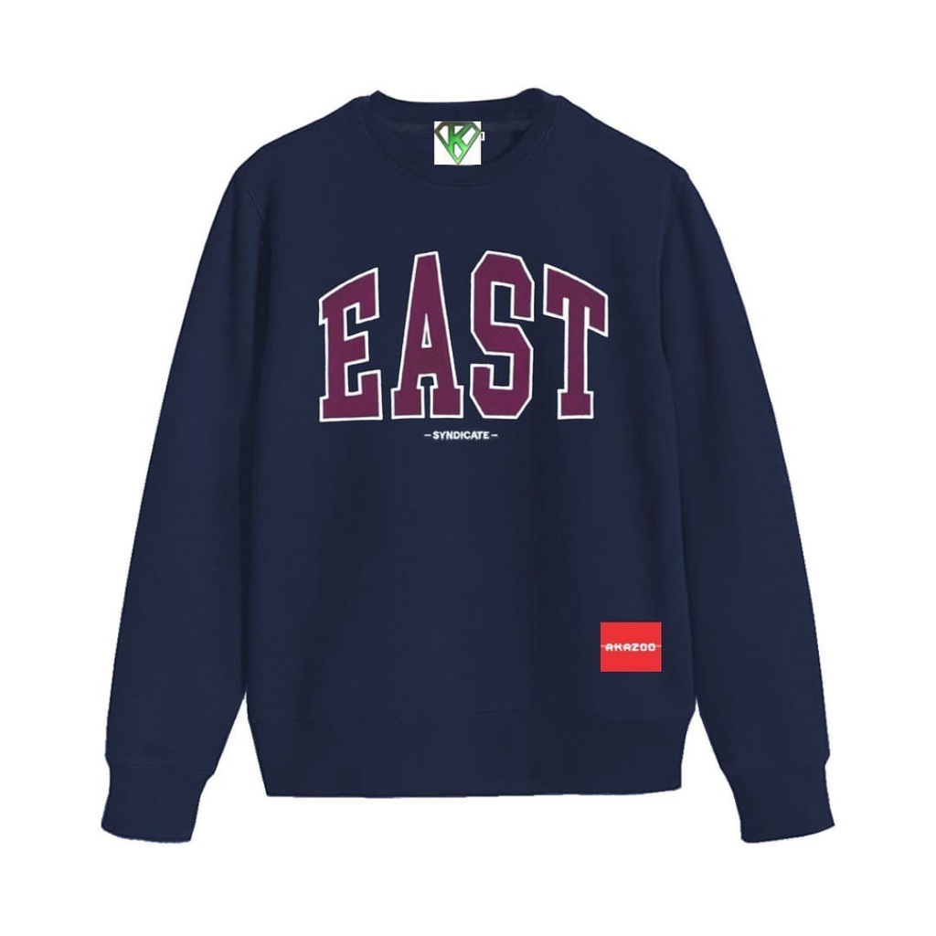 Russ Sweater Crewneck East Navy ORIGINAL QUALITY