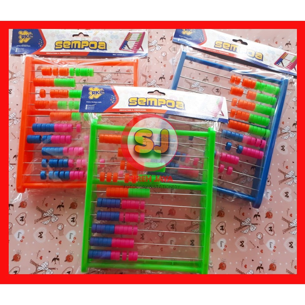 Alat Hitung Sempoa Besar - Alat Peraga Belajar Matematika