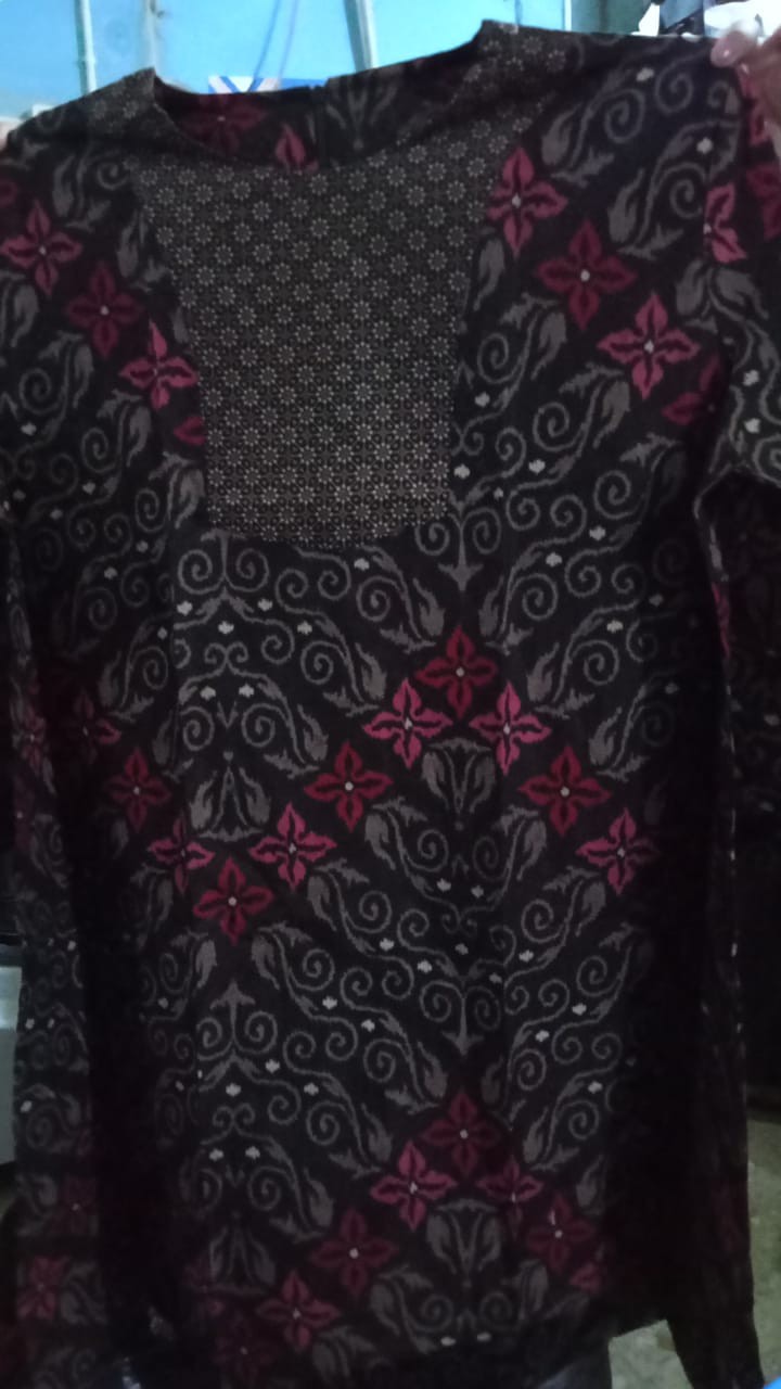 Tunik Batik Jumbo Ld 120 Cm / 130 Cm / 140 Cm
