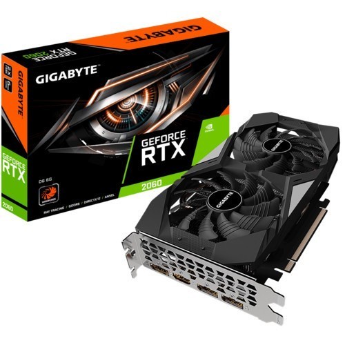VGA RTX 2060 GIGABYTE VGA GV-N2060D6-6GD 2.0