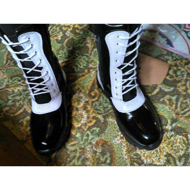 Termurah GROSIR SEPATU PDL PROVOS MENGKILAP [free kaoskaki]