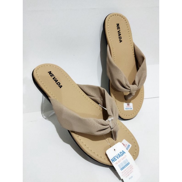 sandal wanita wedges Nevada jepit terbaru