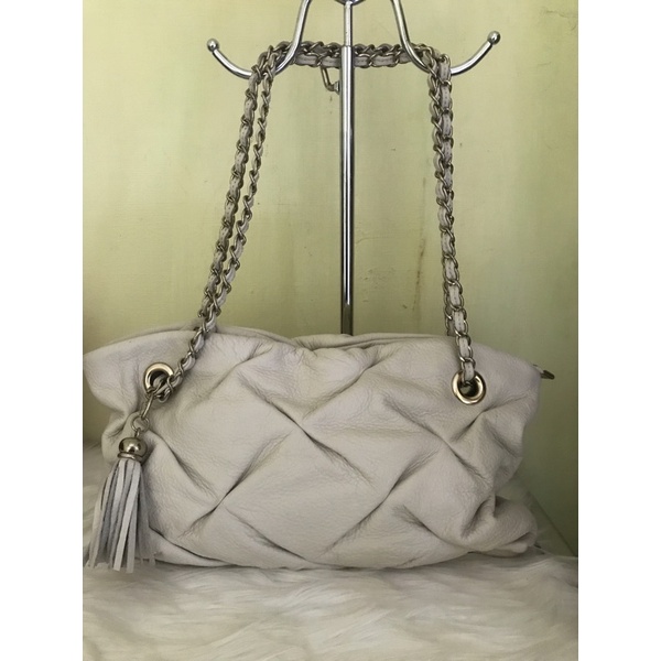 preloved tas kulit rantai#SOLD#