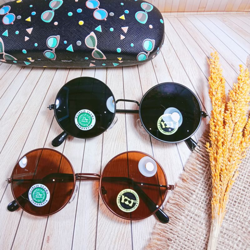 KACAMATA BULAT/KACAMATA BOBOHO/YOI1004 KACAMATA BULAT BESI