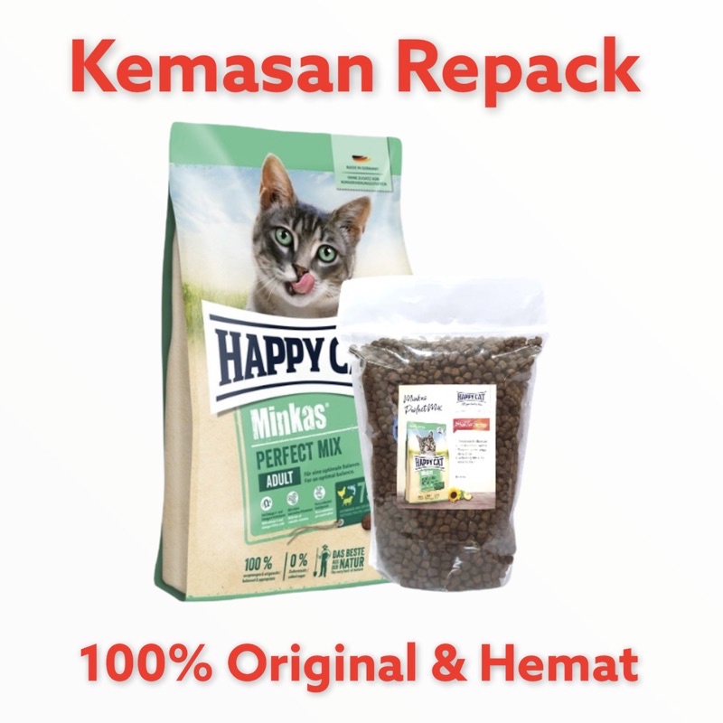 Happy Cat Minkas Perfect Mix Repack 500g & 1000g / 1KG