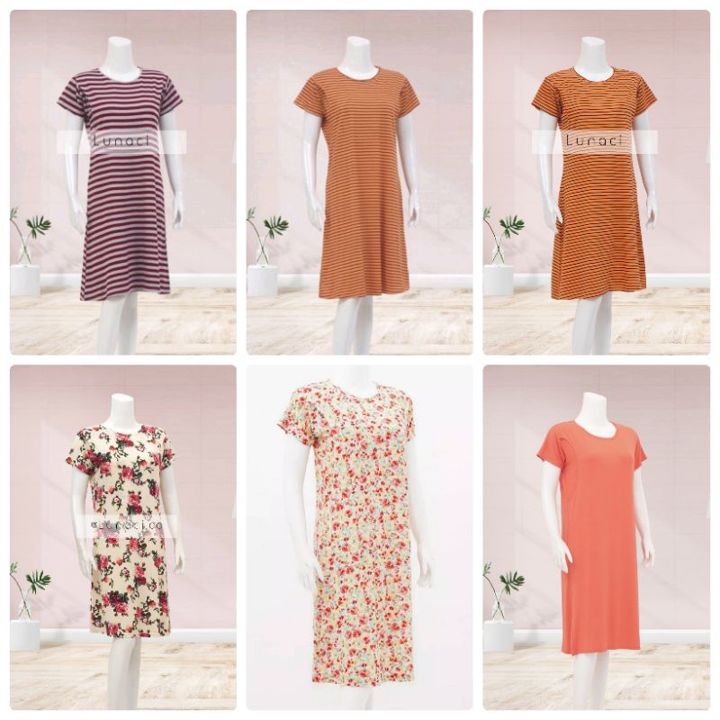 LUNACI BREASTFEEDING DRESS - Baju Menyusui