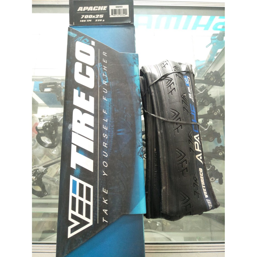 BAN LUAR ROADBIKE VEETIRECO APACHE 700 X 25MM 185TPI Berkualitas