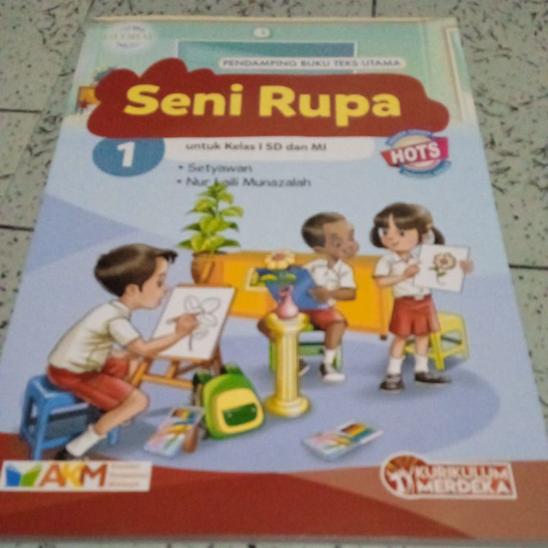 Seni Rupa  Global Kelas 1 SD dan MI AKM Hots Kurikulum Merdeka
