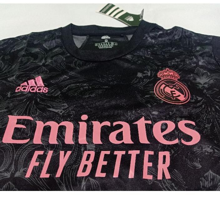 (wso-764) JERSEY BAJU BOLA REAL MADRID 3RD 2020 2021 GO ..