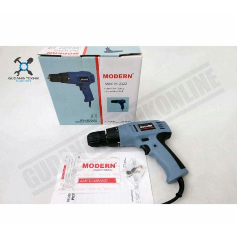 Modern M-2122 /  Mesin Bor Obeng Torsi Modern M2122 Screwdriver Drill murah dan berkualitas