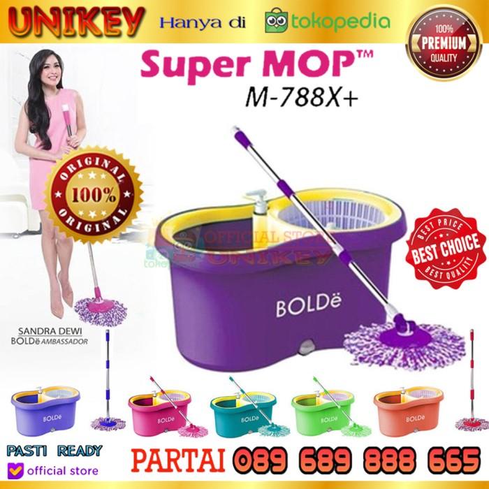 Alat Pel Ungu Super Mop M169X + Asli Bolde
